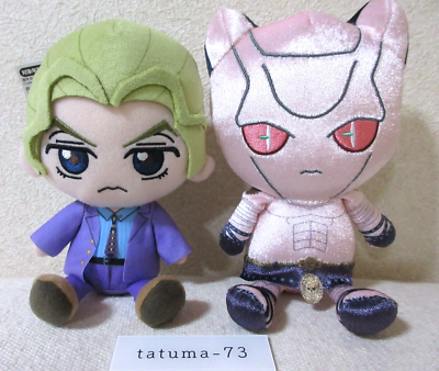 JoJo Bizarre Adventure Plush Official JoJo's Bizarre Adventure Kira Yoshikage Plush Doll - Soft Anime Mascot Gift From Japan JoJo Collectible Figure - Foto 6