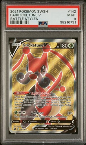 Kricketune V graded PSA 9 for sale on eBay