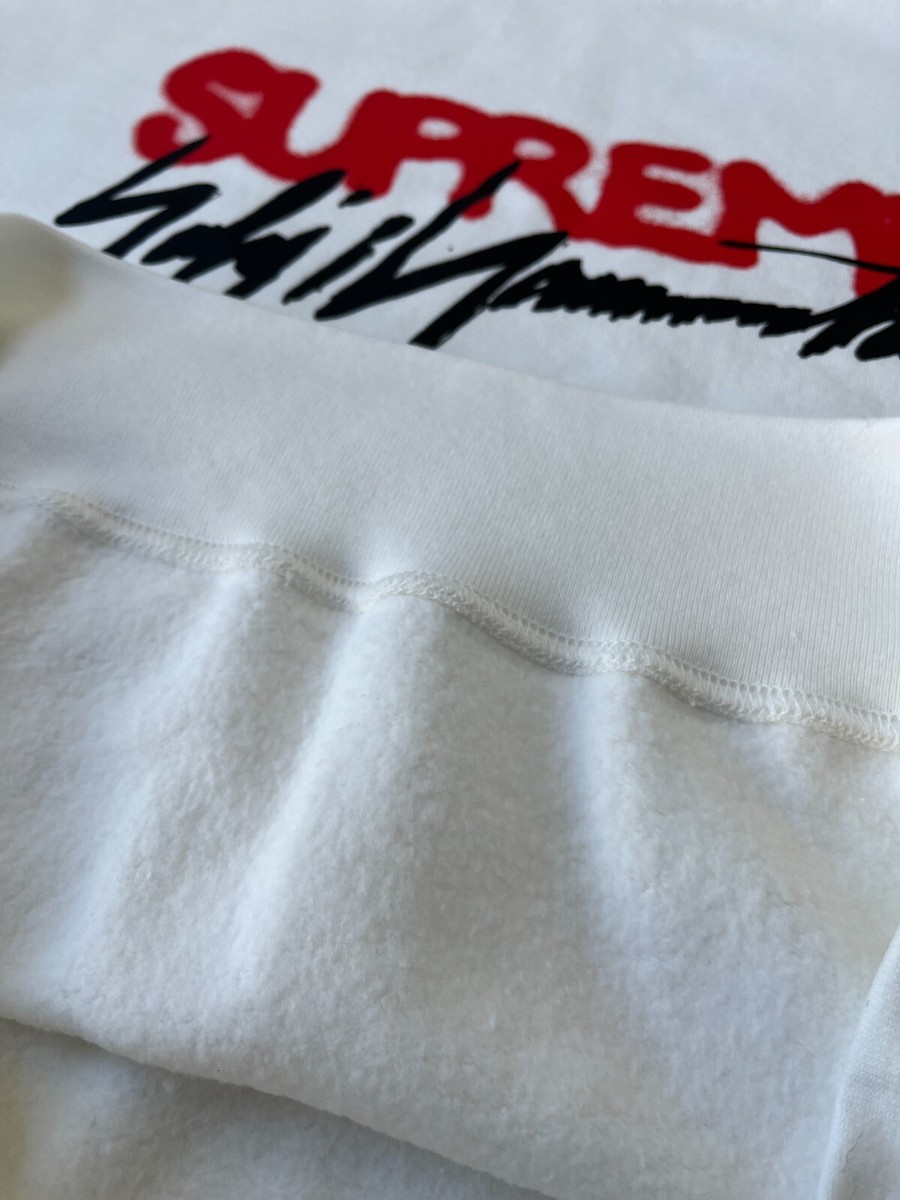 Supreme x Yohji Yamamoto Crewneck Sweatshirt White Size