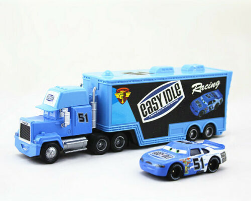 Disney Pixar Cars Chick Hicks Lightning McQueen Mack Hauler Truck & Car Toys New - Picture 39 of 68