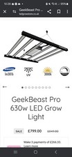 Geekbeast 630w Led Grow Light With Uv And Ir Mode