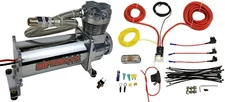 airmaxxx Chrome 480 Air Compressor 120/150 Switch & Wiring Kit For Air Ride