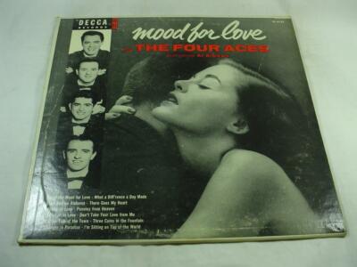 The Four Aces Featuring Al Alberts - Mood For Love - DL-8122 Mono