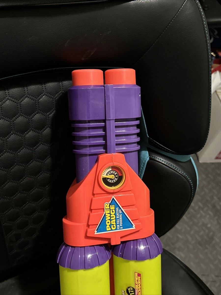 Larami Super Soaker XXP 175 Water Gun Dual Tank w/ Power Gauge