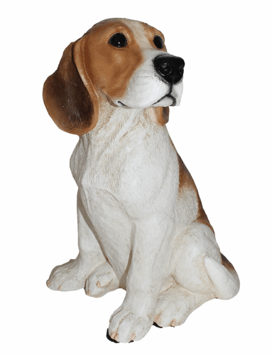 Deco Figura Beagle Adult Figurilla de Perro Sentado Colección Castagna Resin H - Imagen 1 de 5