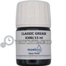 Moebius 8300 Watch/Clock Grease 15 mL, Swiss Made, Guaranteed Fresh, US Seller