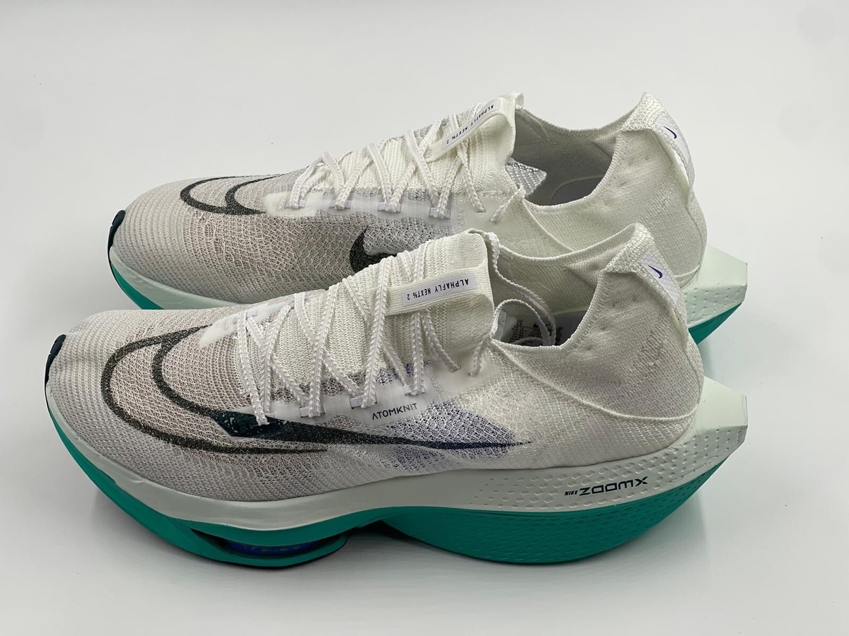 新品 W AIR ZOOM ALPHAFLY NEXT% 2 JADE 25.5 Nike Air Zoom AlphaFly NEXT% 2 White Jade Green Men 7/ Women
