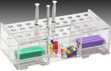 Dental MULTIPURPOSE COMPOSITE SYRINGE ORGANIZER (DOUBLE MICROBRUSH DISPENSER)