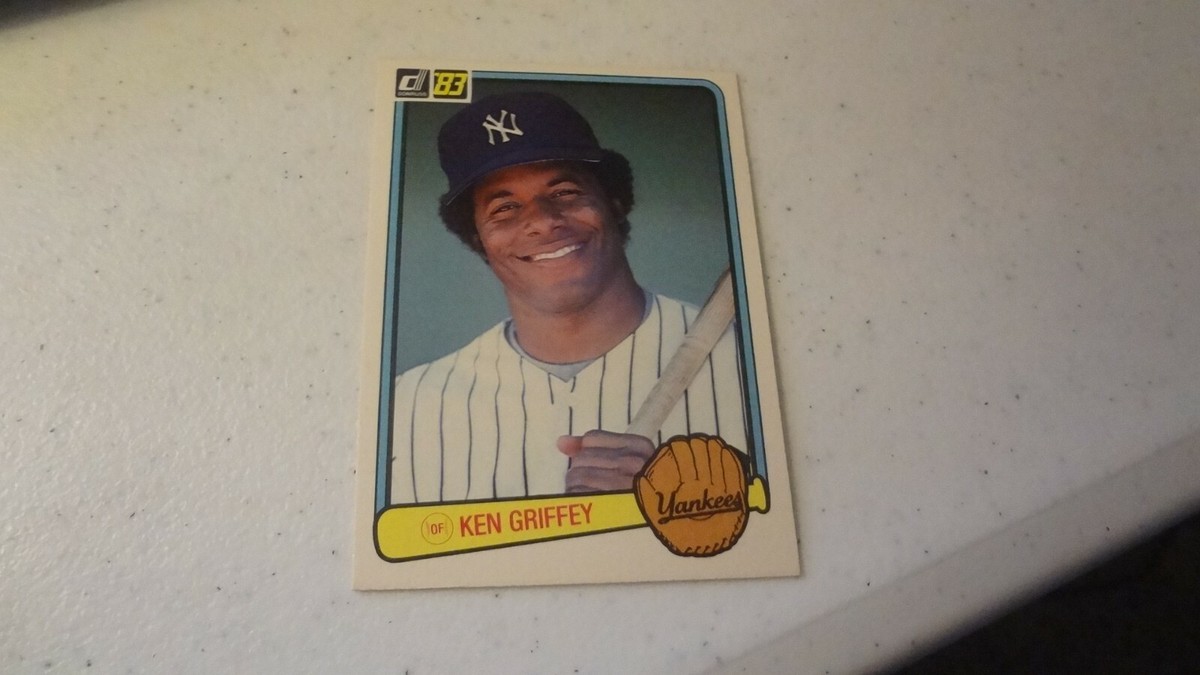 1983 DONRUSS # 486 KEN GRIFFEY BASEBALL CARD | eBay