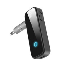 Aux Bluetooth Adapter for Car, 2 in 1 Bluetooth Transmitter Receiver for Hand...