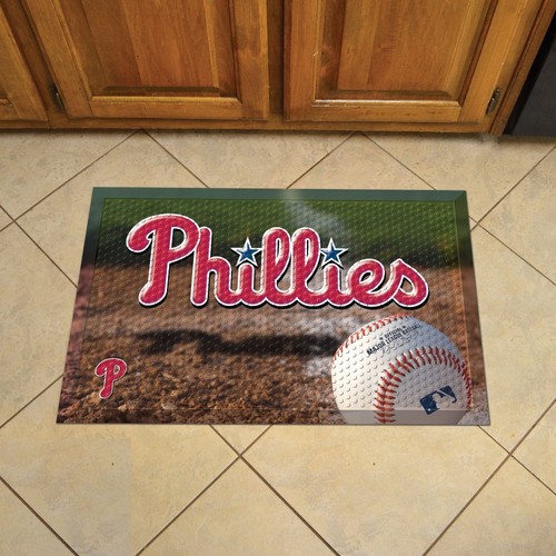 MLB - Scraper Mat Baseball Team Logo 19" x 30" - Ball - Picture 46 of 65