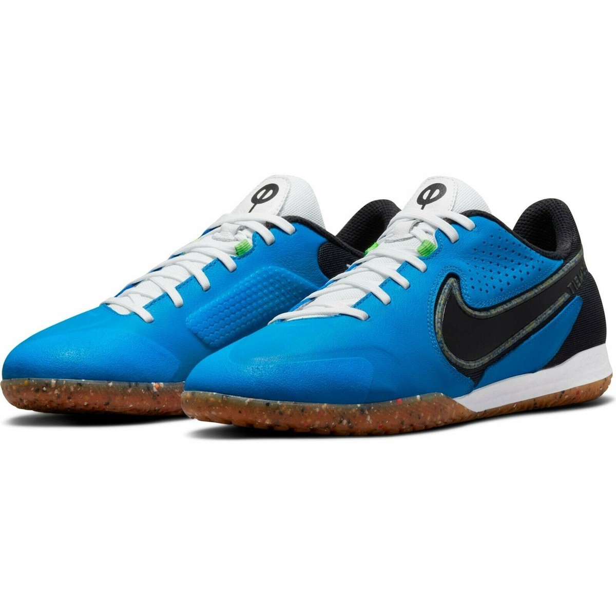 Nike Tiempo React Legend 9 Pro IC DA1183-403 Blue/Lime Glow/Gum US
