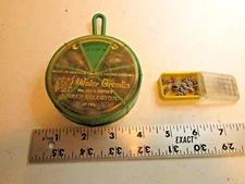 25 no 15 Water Gremlin Sinker Selection Assorted Sizes & slip shot sinkers