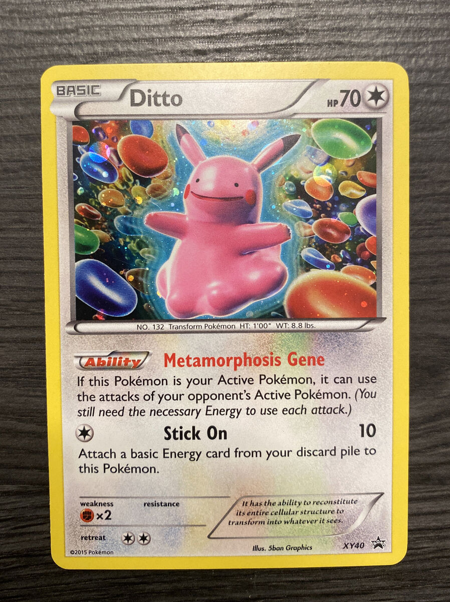Ditto XY40 XY Promos Holo Rare Pokemon Card LP | eBay Ditto XY40 XY Promos Holo Rare Pokemon Card LP | eBay