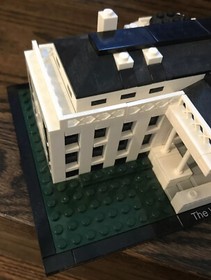 Lego architecture: the white house 21006 (incomplete)