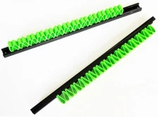 2 GOLIATH INDUSTRIAL 14" LIME GREEN SCREWDRIVER TOOL RACK HOLDER WALL ORGANIZERS