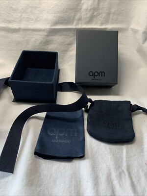 APM Monaco Original Schatulle mit 2 Aufbewahrungsbeuteln Sehr gut erhalten