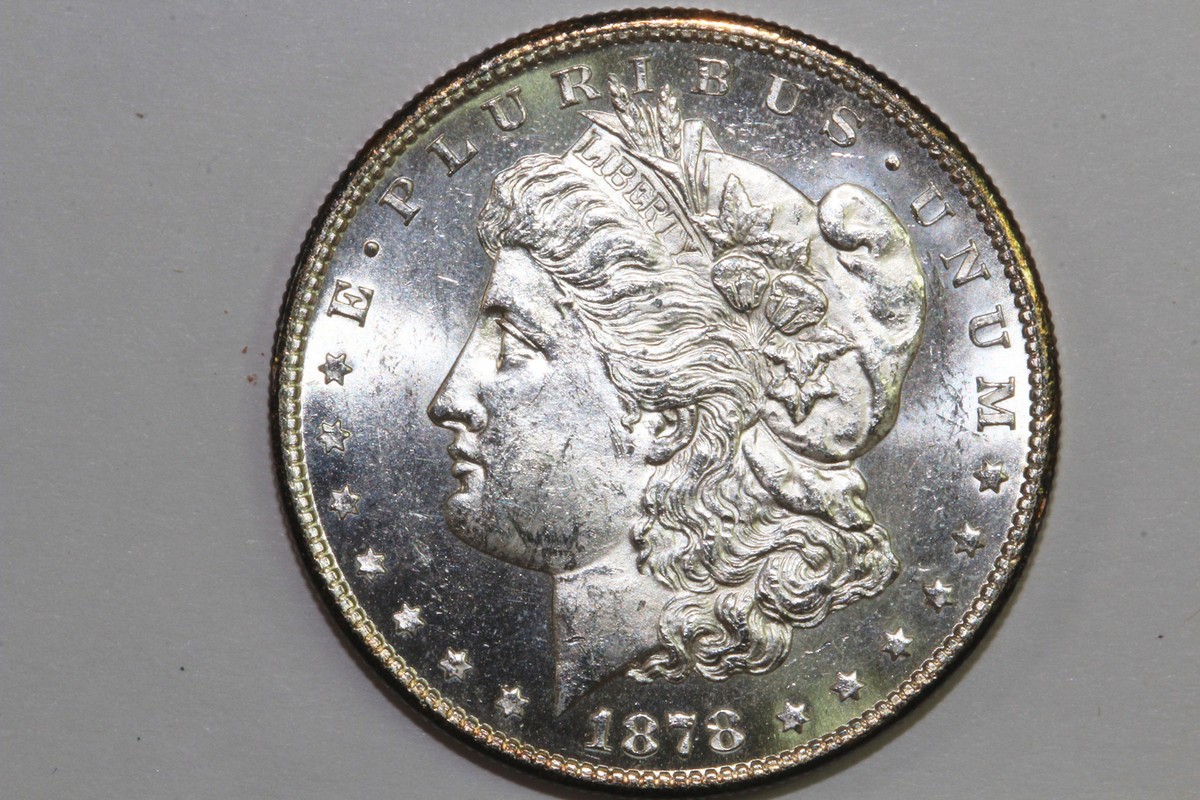 1878-S 90% Silver Morgan Dollar Blzst White MS (MDX5056) | eBay