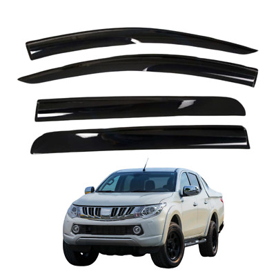 Fensterblende Lüftung Regenschutz Deflektor für Mitsubishi L200 2016-2018