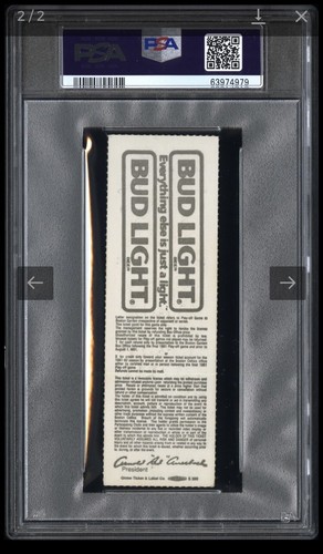 Larry Bird Signed PSA Ticket Full BIRD VS PERSON 1991 GM5 Boston Celtics POP 2 - Picture 5 of 9