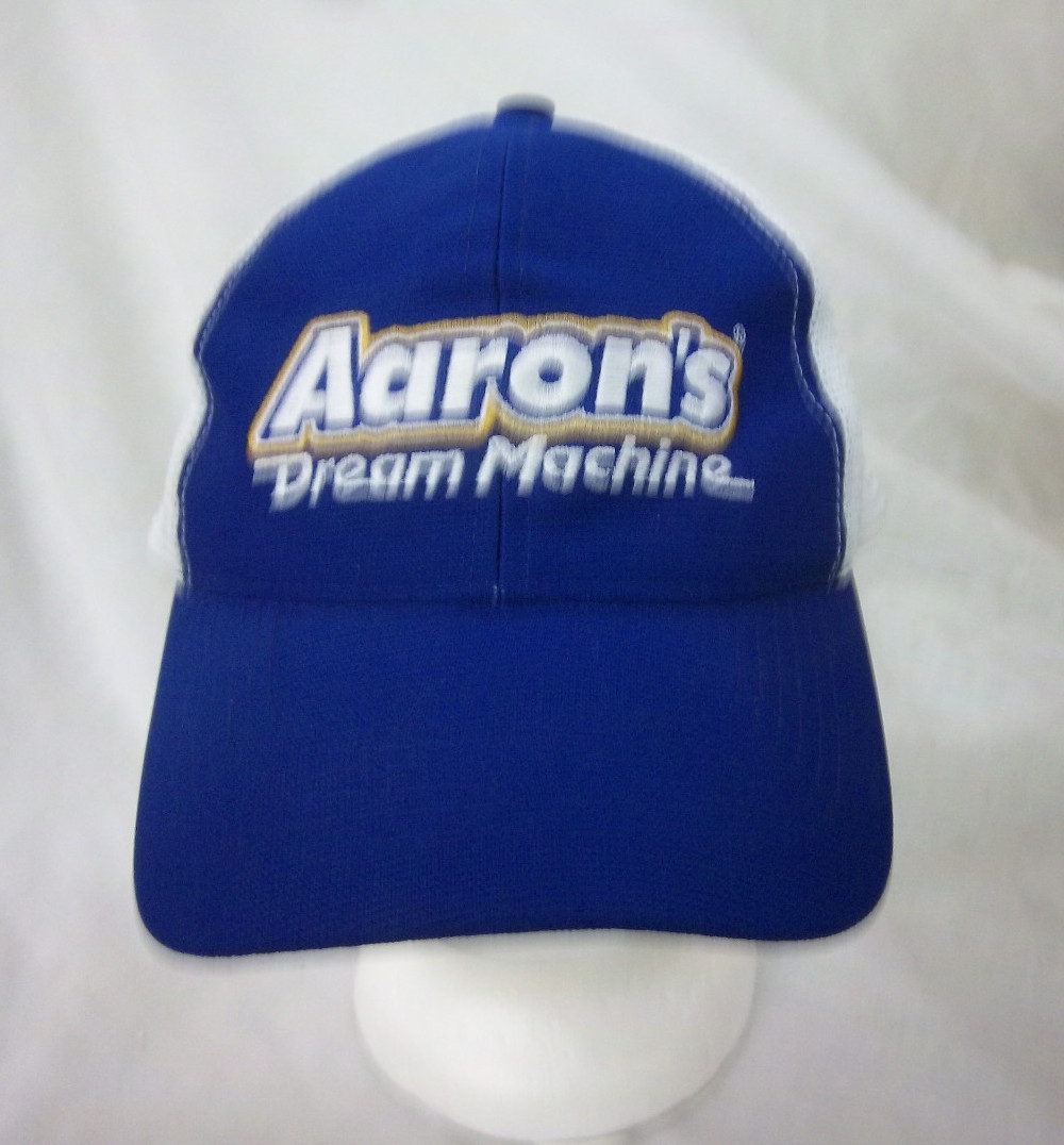 trucker hat baseball cap AARONS DREAM MACHINE retro cool mesh rare 1980