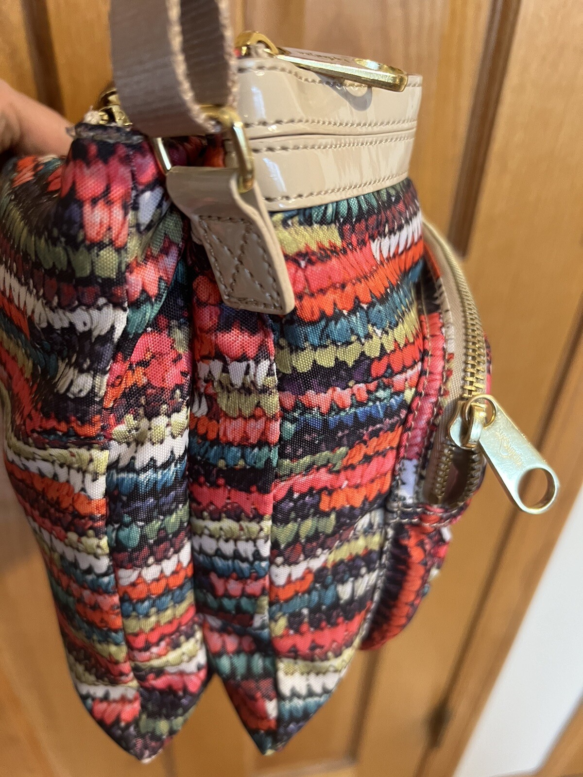 Kipling Multicolor 3 Compartment Crossbody Purse/… - image 18