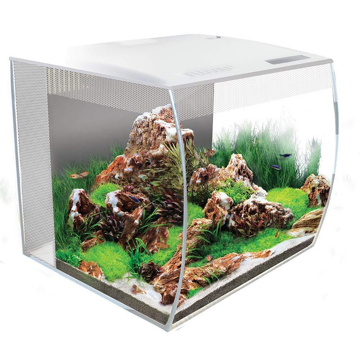 Hagen HG Fluval Flex Aquarium Wht 57L, 15gal | eBay