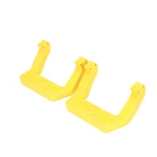 CARR 113337 LD Step Assist/Side Step XP7 Safety Yellow Powder Coat Pair