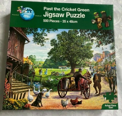 PAST THE CRICKET GRÜNES PUZZLE