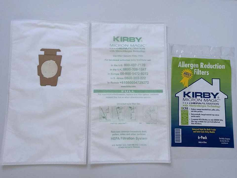 4 x For KIRBY VACUUM BAGS:24 Sentria UNIVERSAL~ F Style MICRON MAGIC Hepa  - Image 3 of 4