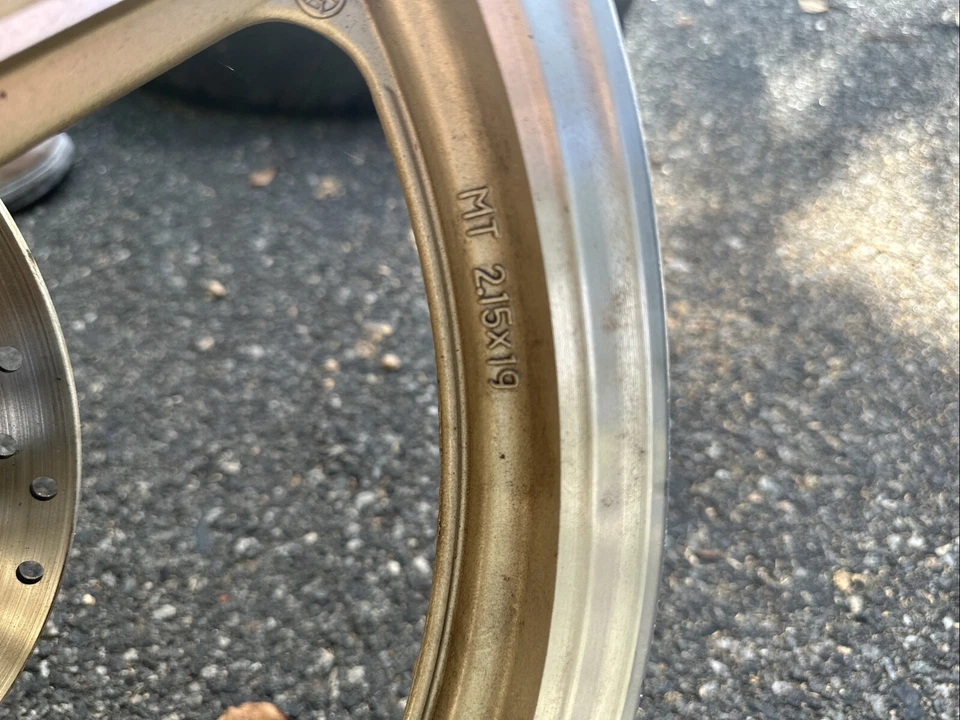 Llanta delantera Yamaha Virago 1100 Xv1100 1993 Foto 4 de 4