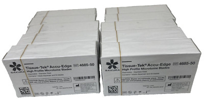 Sakura Tissue-Tek Accu-Edge High Profile Microtome Blades,  10 Boxes/Case of 500