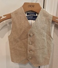 VINTAGE EUC Polo Ralph Lauren Silk Vest Made In USA Youth Size 4