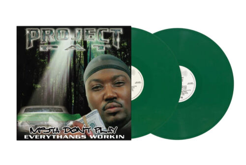 Project Pat Mista Don’t Play Everythangs Workin limited edition green vinyl 2xLP - Afbeelding 1 van 6