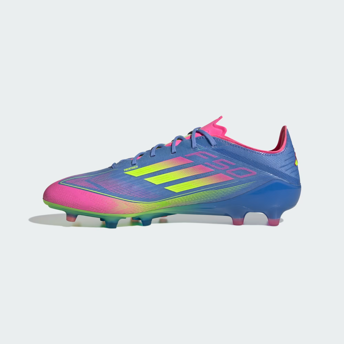 adidas Soccer Cleats F50 ELITE AG Blue Fusion/Lucid Lemon IE1264