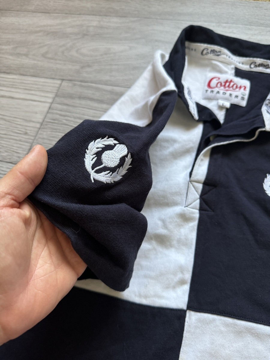 Vintage 1990s Cotton Traders Scotland Thistle Rugby Union Special