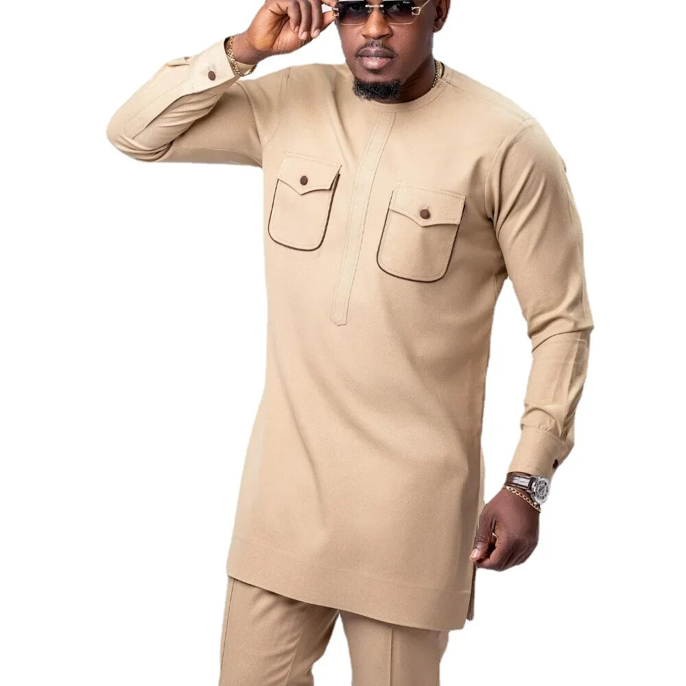 2023 Traditional African men's clothing wedding party set eBay