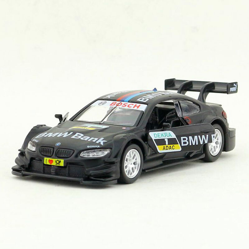 1/42 Scale BMW M3 DTM (E92) Racing Car Model Diecast Toy Cars Kids Gift Black