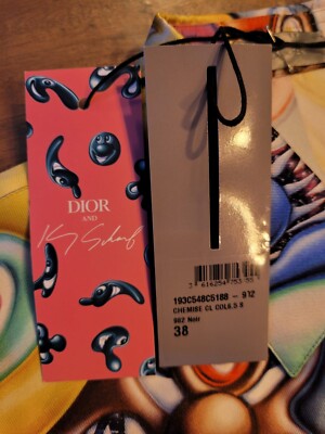 dior homme x kenny scharf