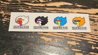 Supreme Ramm Head Mark Gonzales GONZ Sticker FW17 *READ INFO*