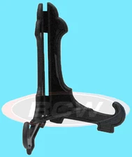 1 BCW FOLDABLE BLACK CARD HOLDER STAND Easel Small Display Sports Trading Photos