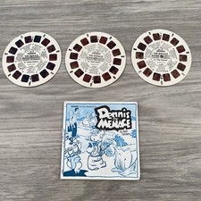 View Master GAF Dennis the Menace 3 Reels Booklet 1967