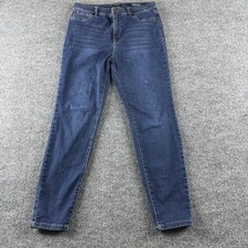 Curve Appeal Jeans Womens 10/30 Blue Medium Wash Skinny Stretch Denim Casual
