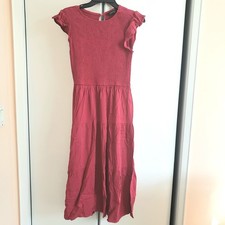 NWT Long Dress Maroon Size Small Zesica Spring Summer