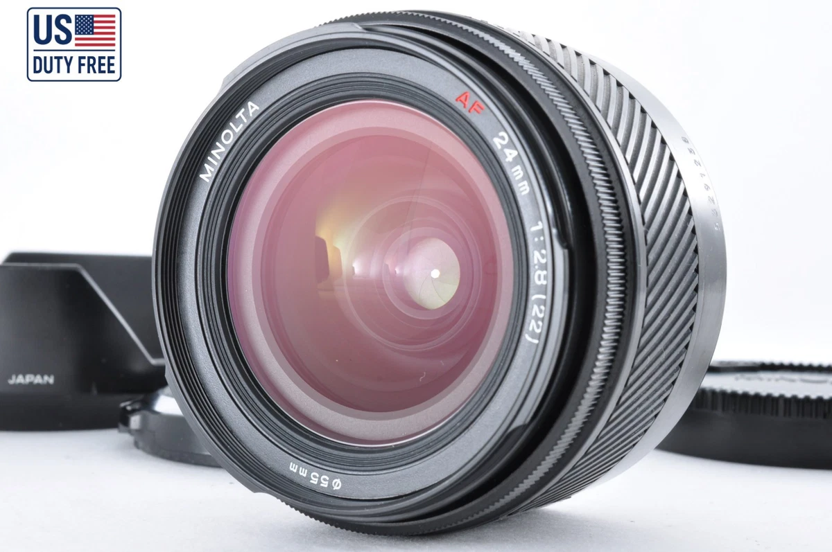 Minolta f/2.8 Camera Lenses 24mm Focal for sale | eBay
