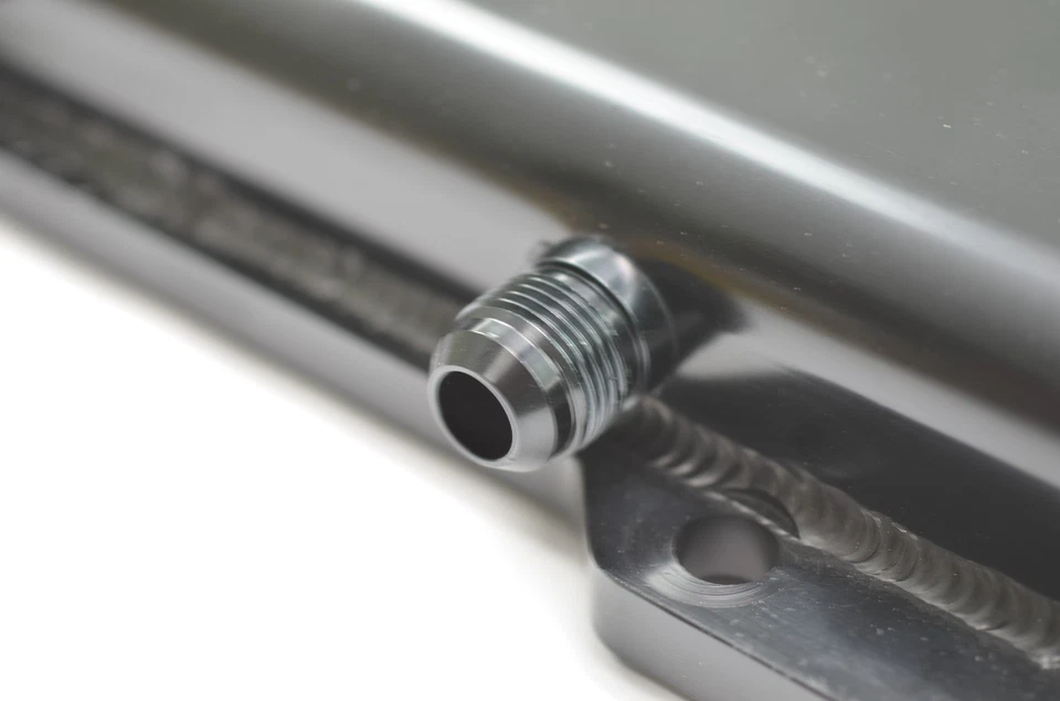 1320 performance b18b b20b LS dc2 CRV rd1 cubierta de válvula negra personalizada - tapón 10AN Foto 3 de 4