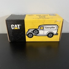 Vintage Caterpillar 1932 Ford Panel Die Cast Coin Bank NEW