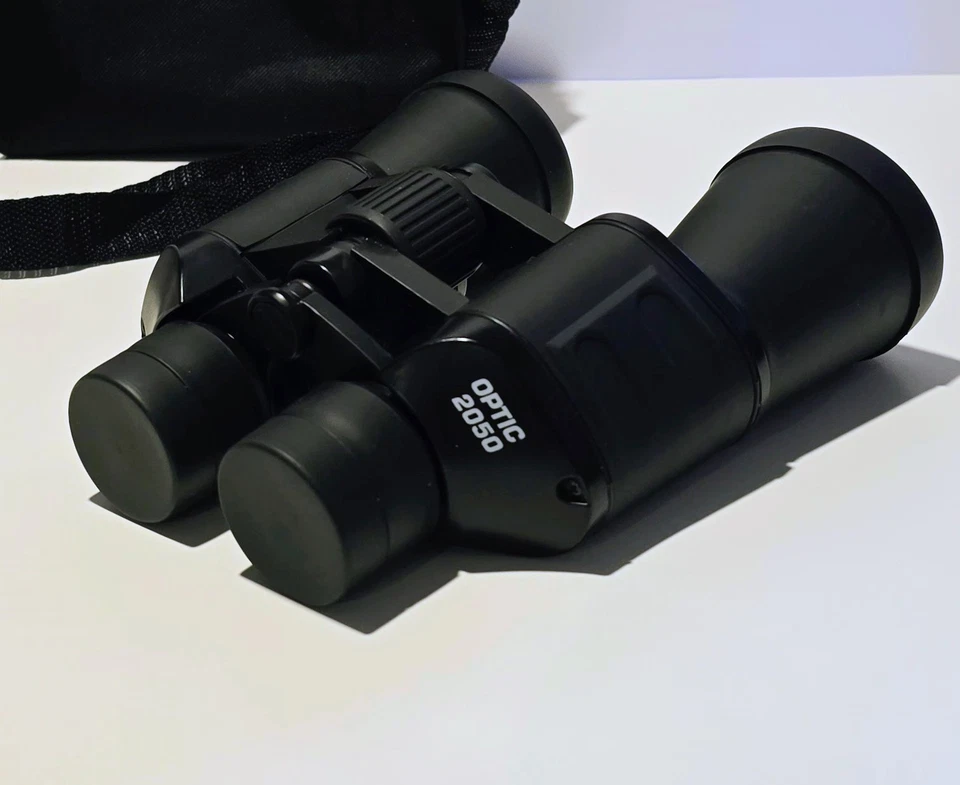 Optic 2050 Binoculars With Lens Covers and Carry Case New - Image 3 of 4