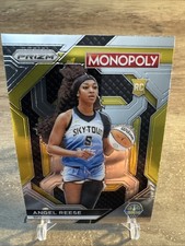 Angel Reese 2024 Panini Prizm Monopoly WNBA All-Star RC #WNBA16 Chicago Sky Card