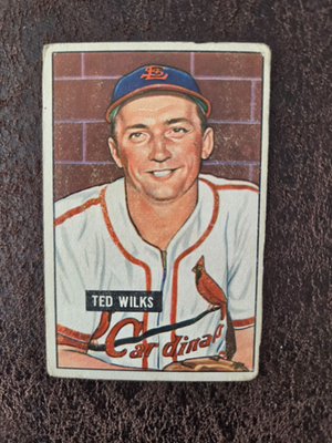 #ad 1951 Bowman Baseball Ted Wilks #193 St. Louis Cardinals $5.99